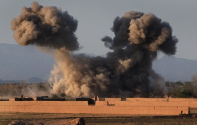 on April 3, 2009 in Now Zad in Helmand province, Afghanistan.