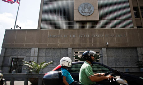 US embassy in Tel Aviv