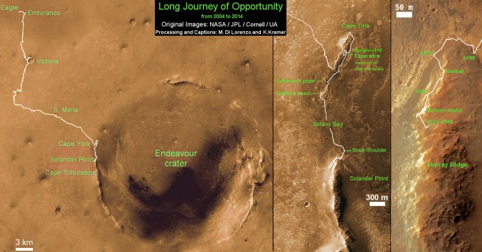 Opportunity-Route-map_Sol-3560_Ken-Kremer
