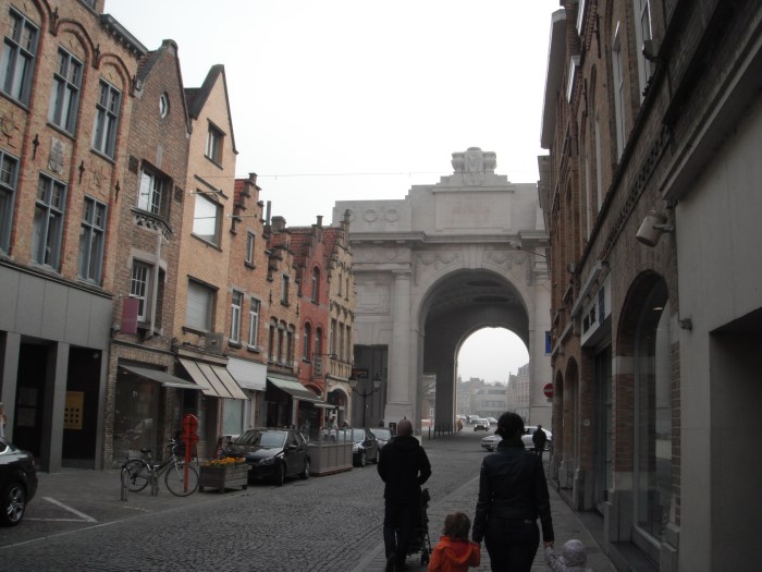 The Mennin Gate, seen from the street