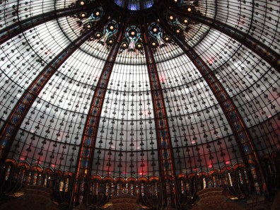 Galleries Lafayette, domed ceiling