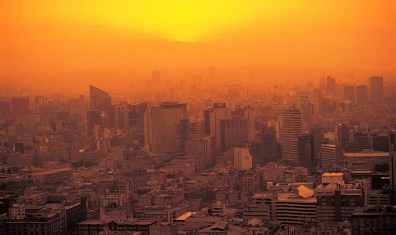 Pollution over Mexico City