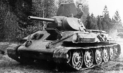 Russian T-34/76 in World War II